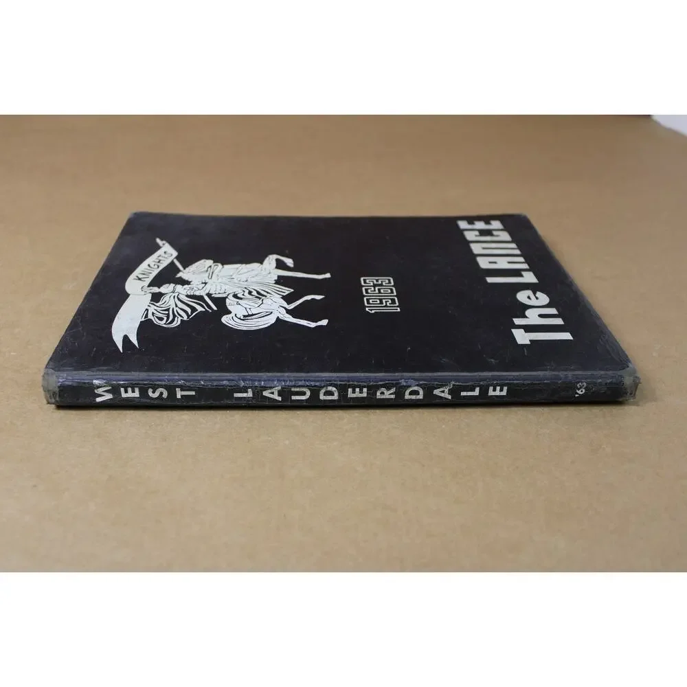 VTG. 1963 The Lance West Lauderdale High School's 1st Yearbook, Collinsville, MS